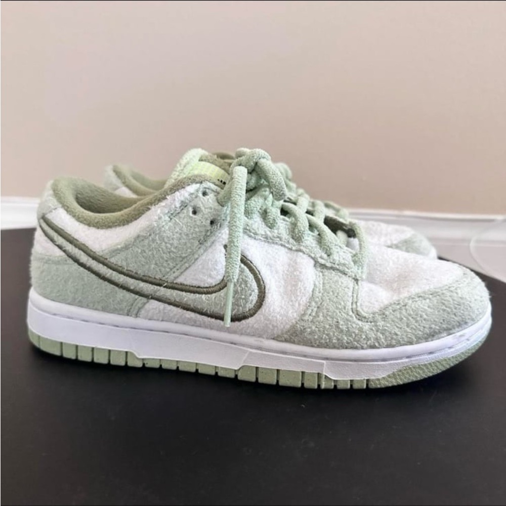 Nike Dunk Low SE Fleece - Honeydew